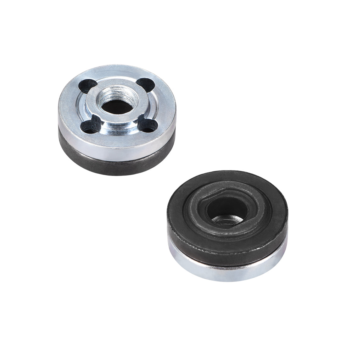 Harfington Angle Grinder Flange Nut, Replacement Electrical Fitting Part Inner Outer Lock Nuts for Makita G10SF3, 2 Sets