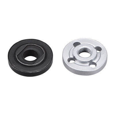 Harfington Angle Grinder Flange Nut Replacement Electrical Fitting Part Inner Outer Lock Nuts