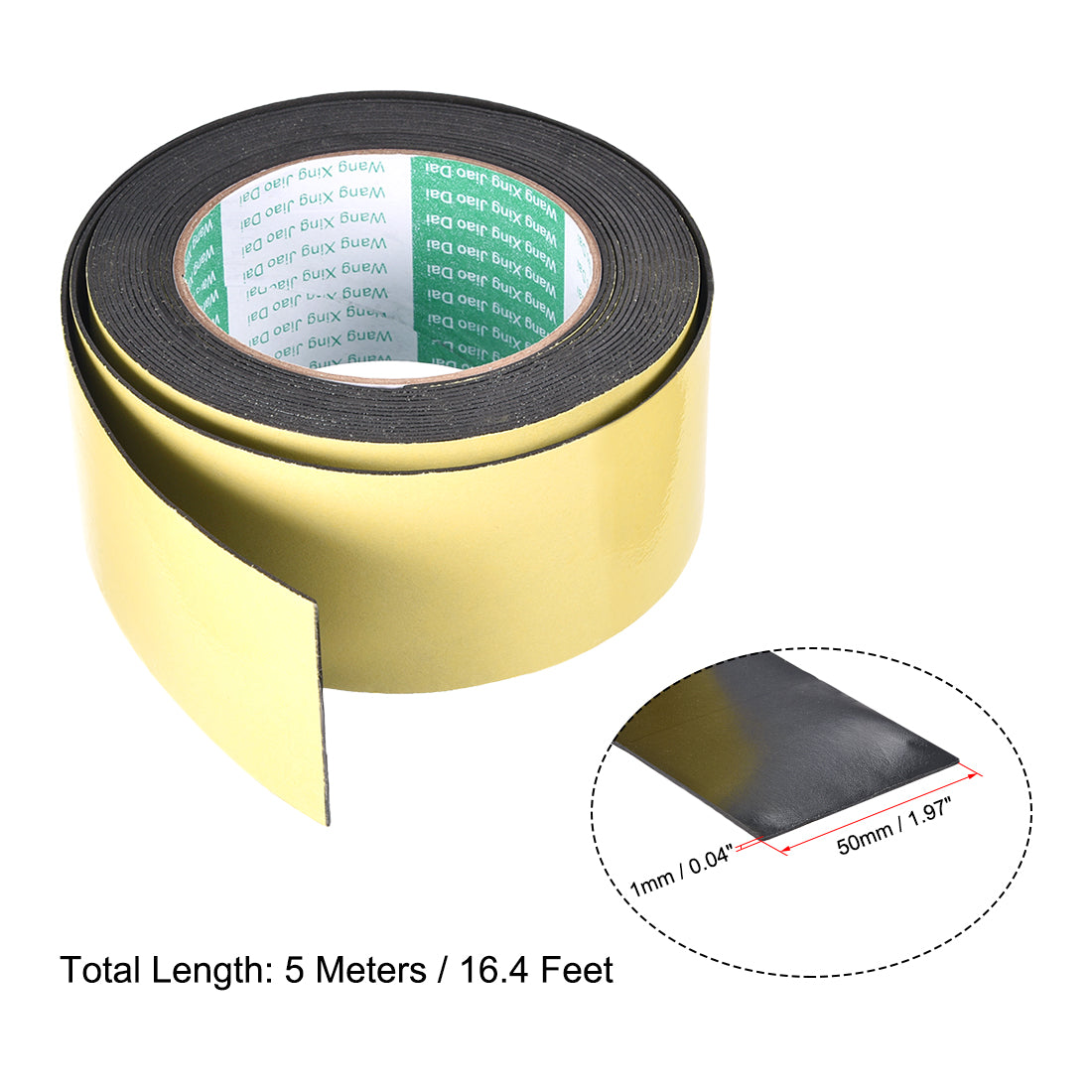 Harfington Foam Seal Tape Adhesive Weather Strip