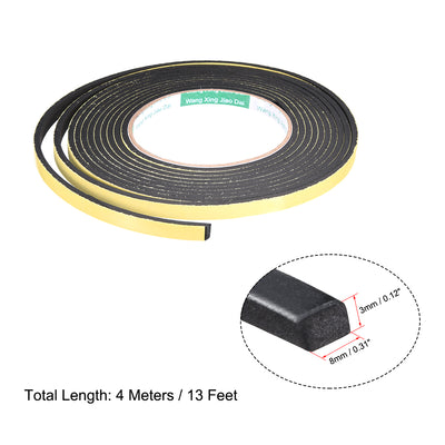Harfington Foam Seal Tape Adhesive Weather Strip