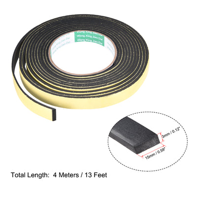 Harfington Foam Seal Tape Adhesive Weather Strip