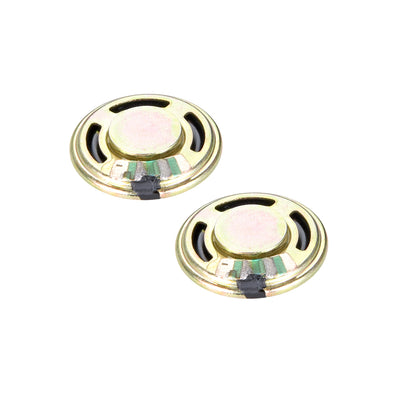 Harfington 0.5W 8 Ohm DIY Audio Speaker Loudspeaker 23mm Round Shape 2pcs