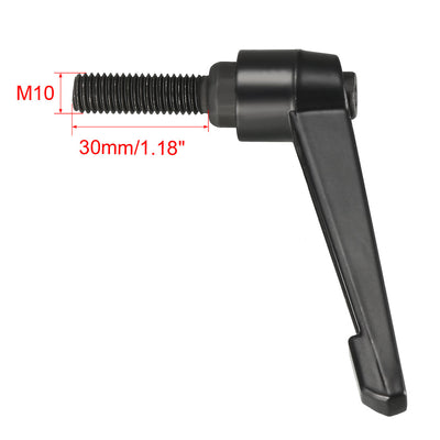 Harfington Handles Adjustable Clamping Lever Thread Ratchet Male Threaded Stud 2Pack