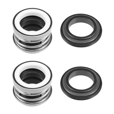 Harfington Mechanical Shaft Seal Replacement for Pool Spa Pump 2pcs 104