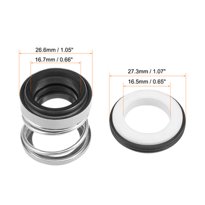 Harfington Mechanical Shaft Seal Replacement for Pool Spa Pump 108