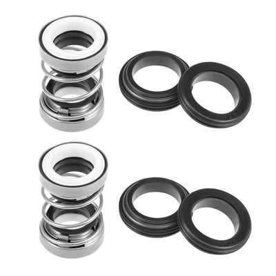 Harfington Mechanical Shaft Seal Replacement for Pool Spa Pump 2pcs 301