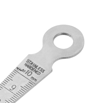 Harfington 1-10mm Taper Guage Feeler Welding Gauge Gap Hole Measuring Tool Metric