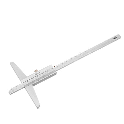 Harfington 0-150mm Depth Vernier Caliper Micrometer Gauge Measuring Tool 0.02mm Resolution