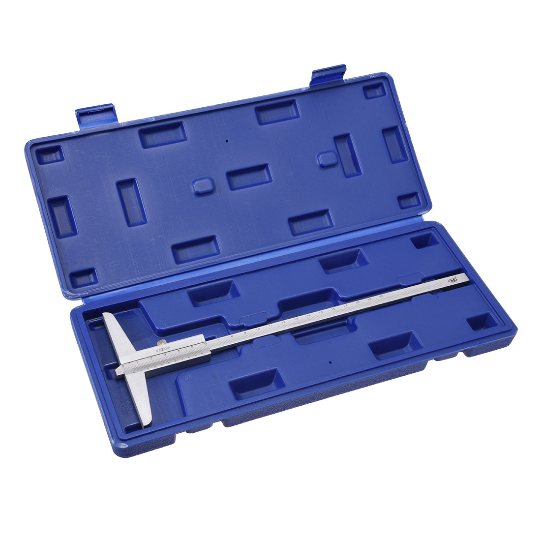 Harfington 0-200mm Depth Vernier Caliper Micrometer Gauge Measuring Tool 0.02mm Resolution