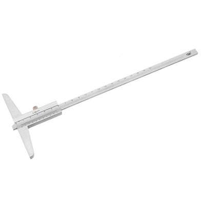 Harfington 0-200mm Depth Vernier Caliper Micrometer Gauge Measuring Tool 0.02mm Resolution