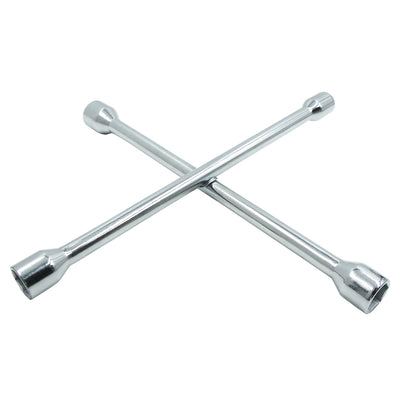 Harfington 17mm 19mm 21mm 23mm Cross Lug Wrench Wheel Tire Spanner Car Repair Tool