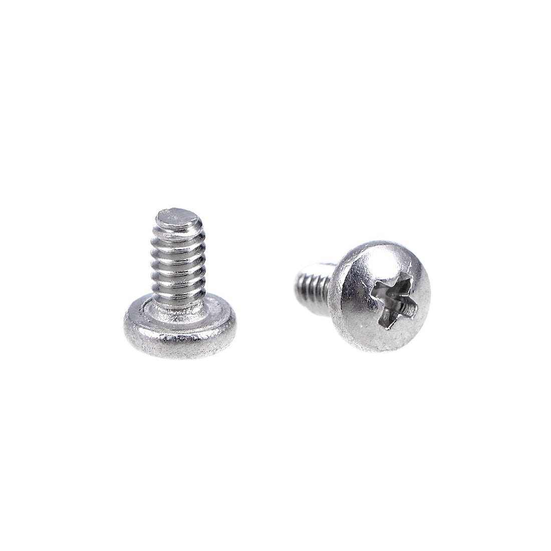 Harfington Machine Screws Pan Phillips Cross Head Screw 304 Stainless Steel Fasteners Bolts 50pcs