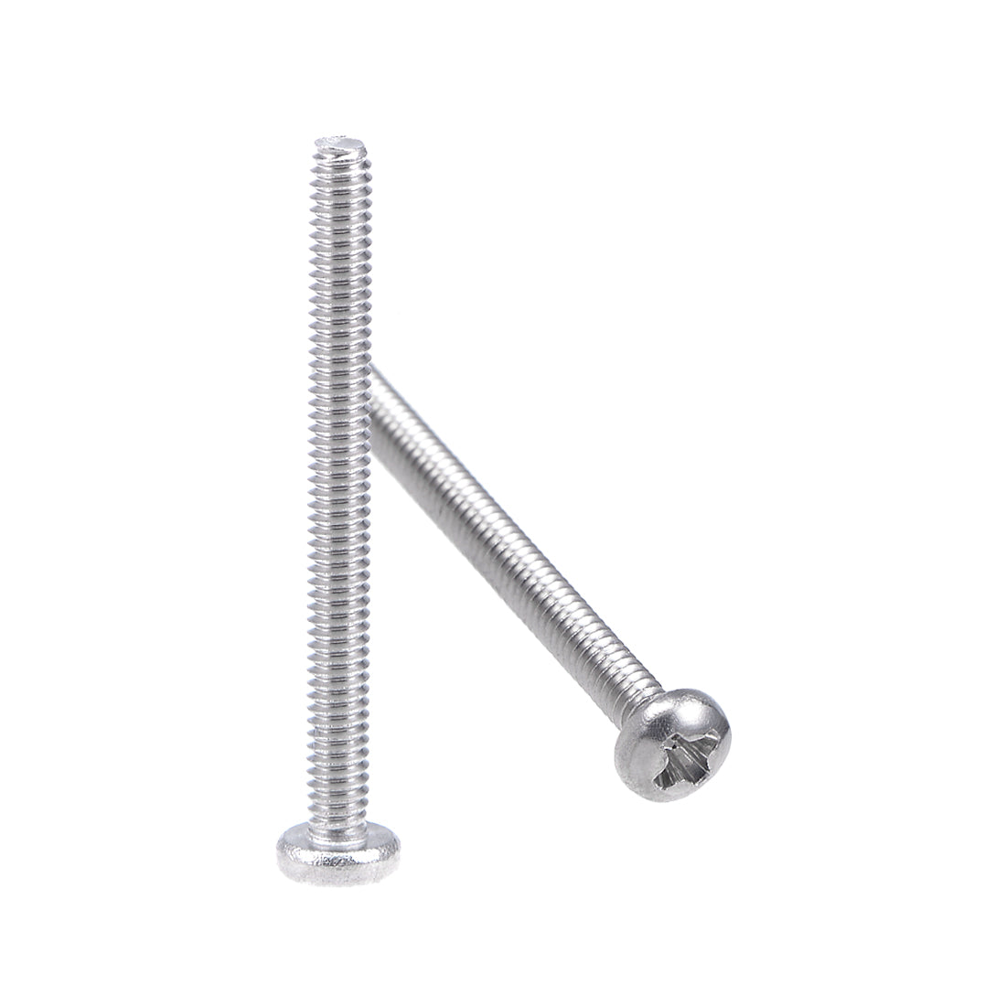 Harfington Machine Screws, Phillips Head Screw 304 Stainless Steel Fasteners Bolts 30Pcs