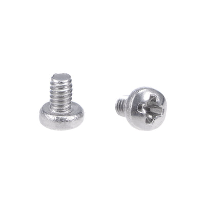 Harfington Machine Screws, Phillips Head Screw 304 Stainless Steel Fasteners Bolts 30Pcs