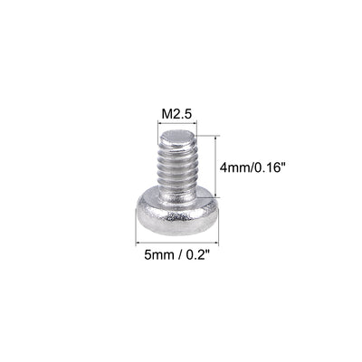 Harfington 30Pcs Pan Phillips Cross Head Machine Screws