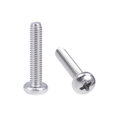 Harfington 20Pcs Stainless Steel Pan Phillips Head Machine Screw
