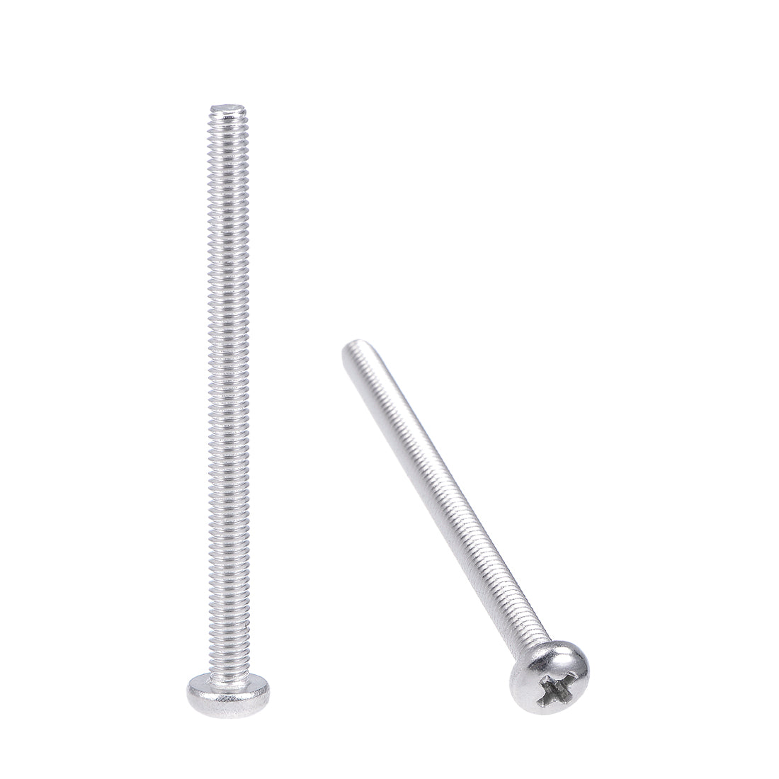 Harfington Machine Screws Pan Phillips Cross Head Screw, Fasteners Bolts 30Pcs