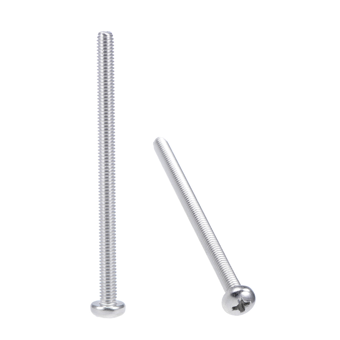 Harfington Machine Screws Pan Phillips Cross Head Screw, Fasteners Bolts 30Pcs