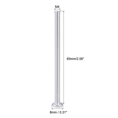Harfington Machine Screws Pan Phillips Cross Head Screw, Fasteners Bolts 30Pcs