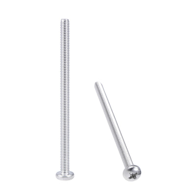 Harfington Machine Screws Pan Phillips Cross Head Screw, Fasteners Bolts 30Pcs