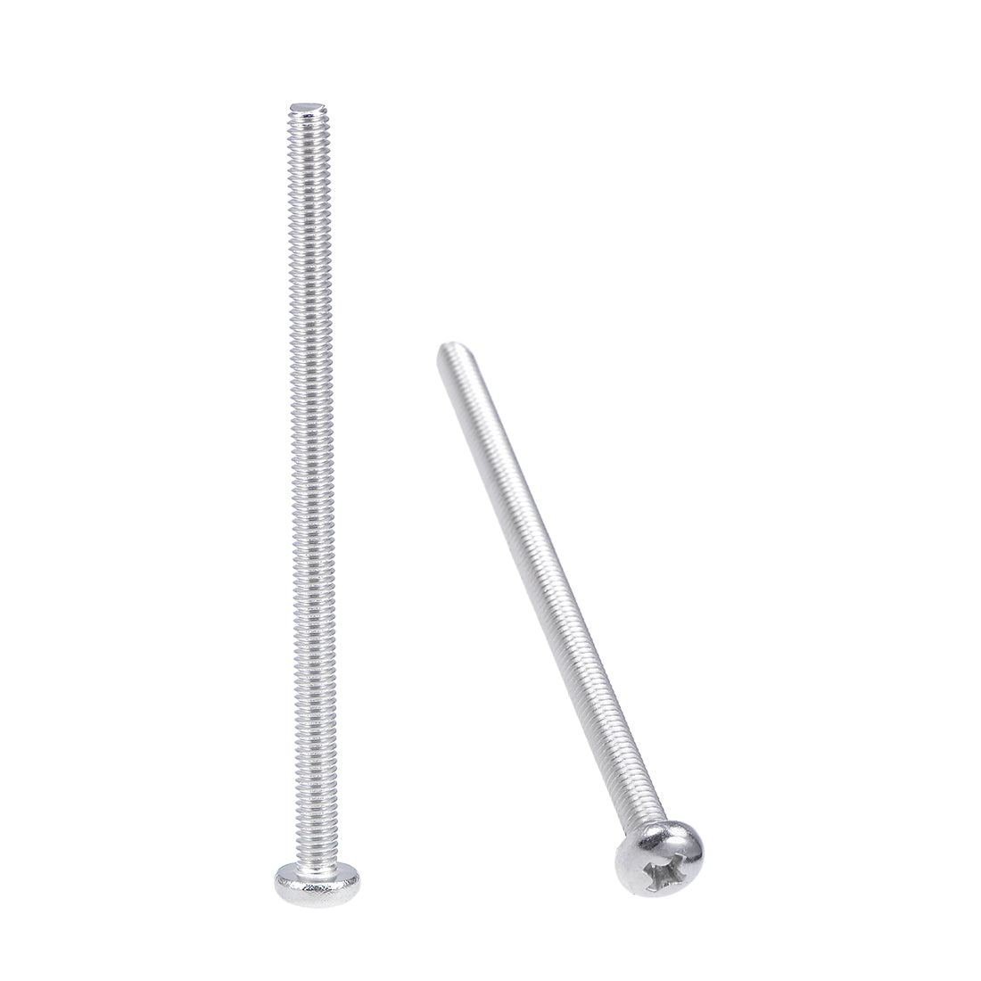 Harfington Machine Screws Pan Phillips Cross Head Screw, Fasteners Bolts 30Pcs