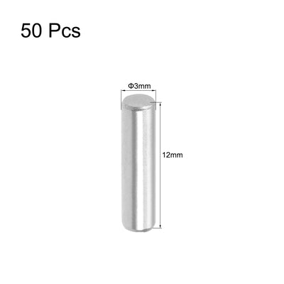 Harfington Dowel Pin 304 Stainless Steel Shelf Support Pin Silver Tone