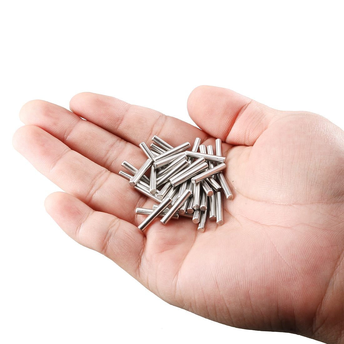 Harfington Dowel Pin 304 Stainless Steel Shelf Support Pin Silver Tone