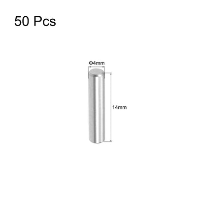 Harfington Dowel Pin 304 Stainless Steel Shelf Support Pin Silver Tone