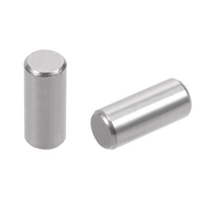 Harfington 20Pcs  Dowel Pin 304 Stainless Steel Shelf Support Pin Fasten Elements Silver Tone