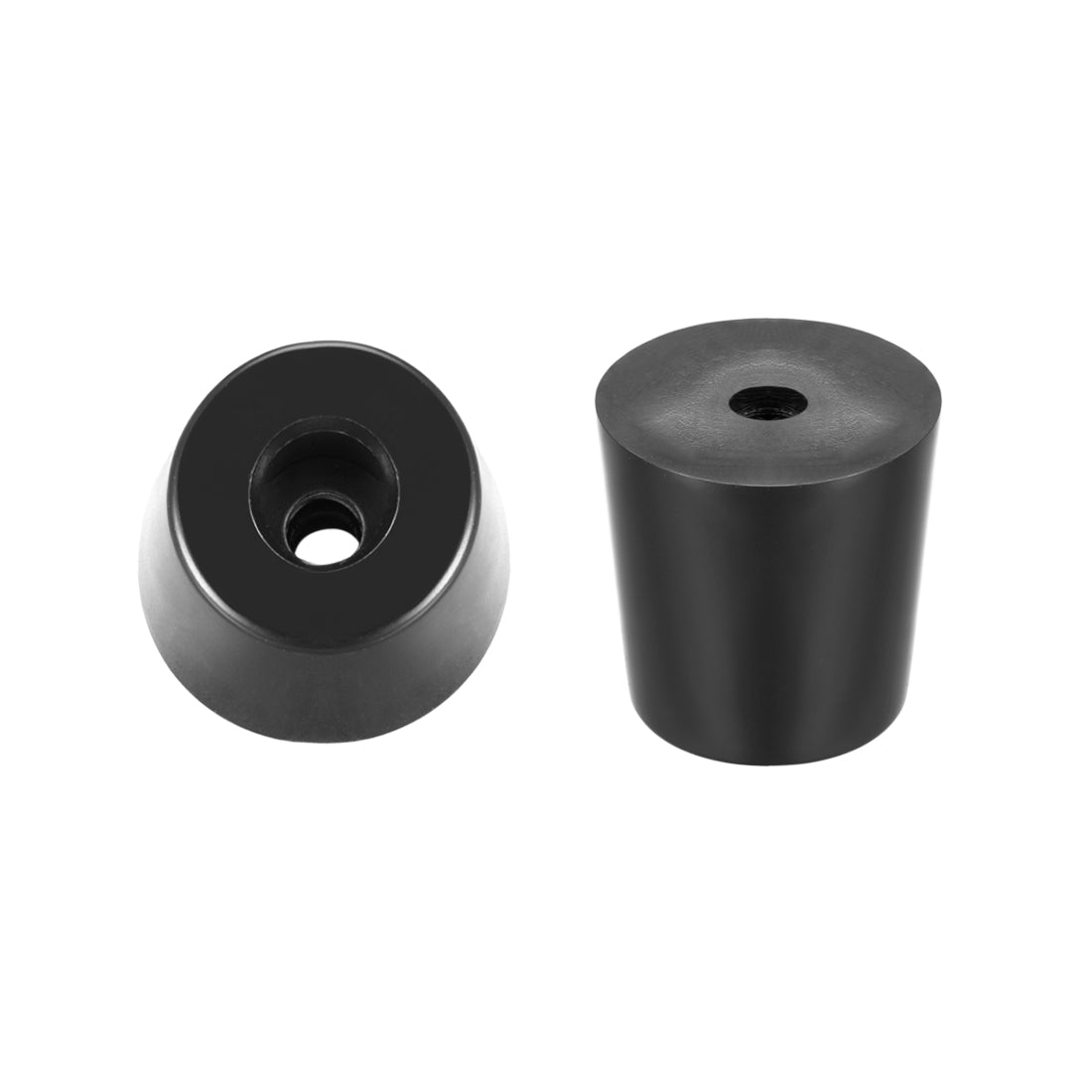 Harfington Rubber Feet Bumpers Pads Black 12pcs