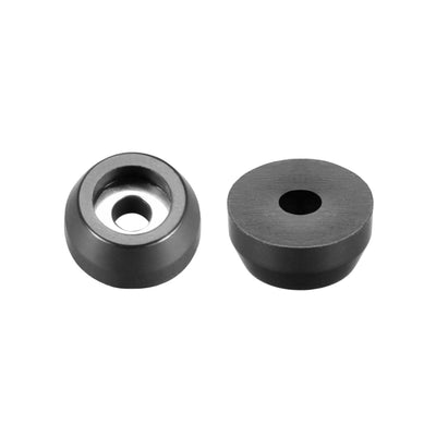 Harfington Rubber Feet Bumpers Pads D11x9xH5mm Black 30pcs