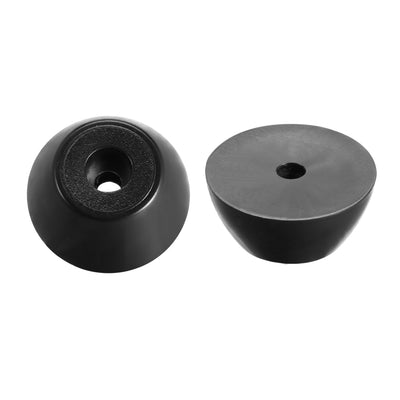 Harfington Rubber Feet Bumpers Pads Black 12pcs