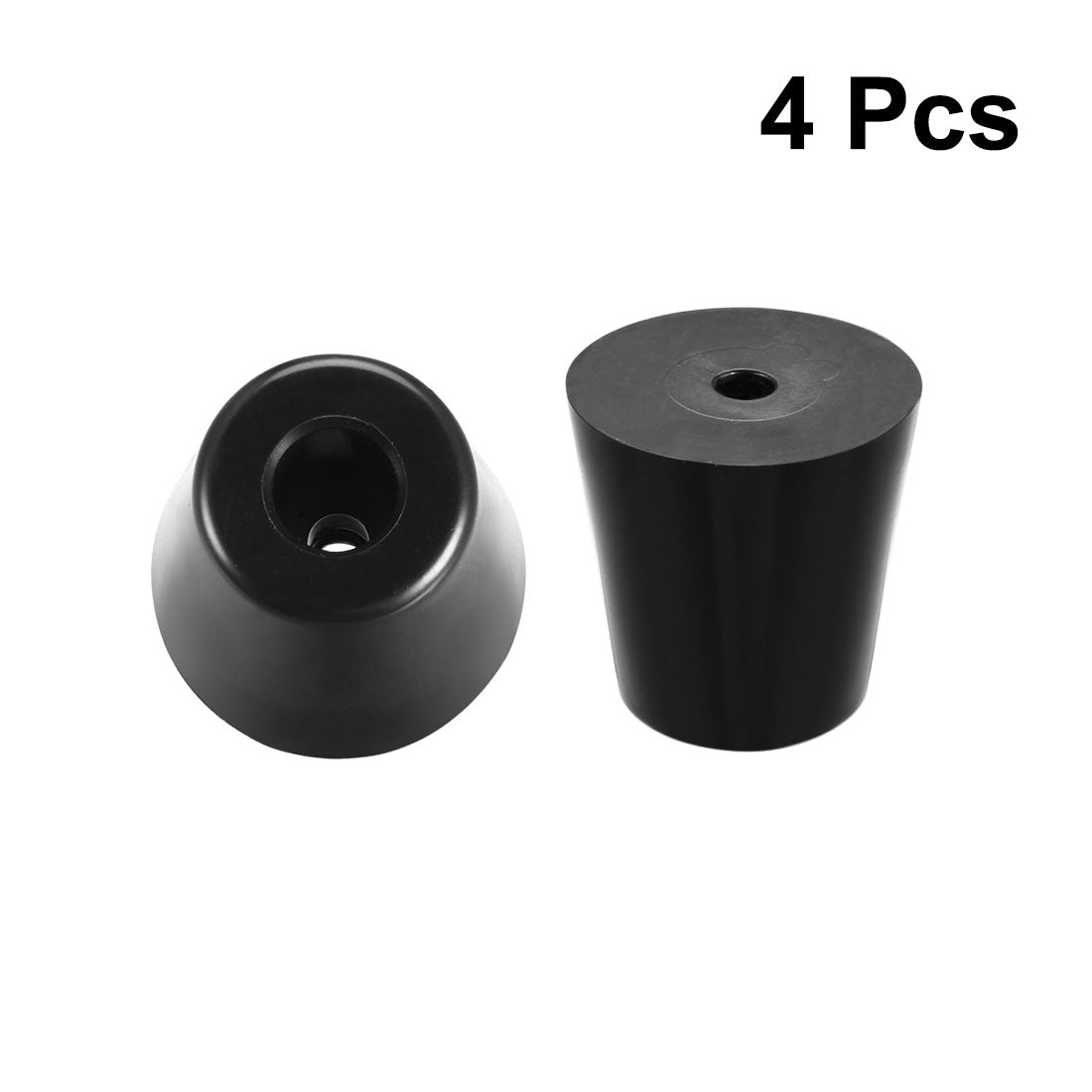 Harfington Rubber Feet Bumpers Pads Black 12pcs