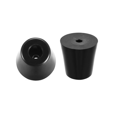 Harfington Rubber Feet Bumpers Pads Black 12pcs