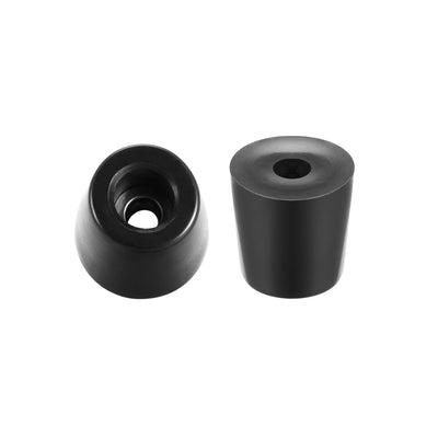 Harfington Rubber Feet Bumpers Pads Black 12pcs