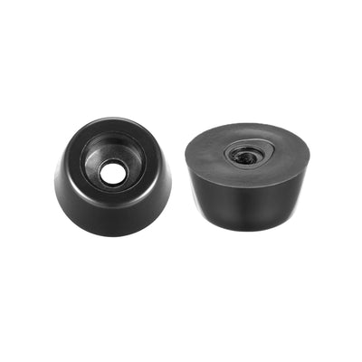 Harfington Rubber Feet Bumpers Pads Black 12pcs