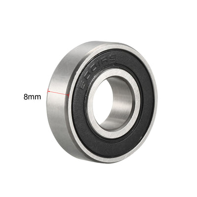 Harfington Deep Groove Ball Bearings Double Seal Chrome Steel