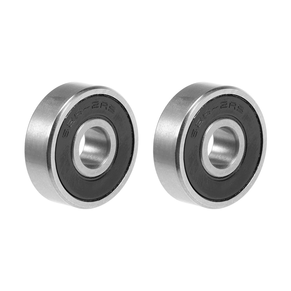 Harfington Deep Groove Ball Bearings Metric Double Sealed Chrome Steel Rollers
