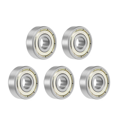 Harfington Deep Groove Ball Bearing Double Shielded Chrome Metric Bearings