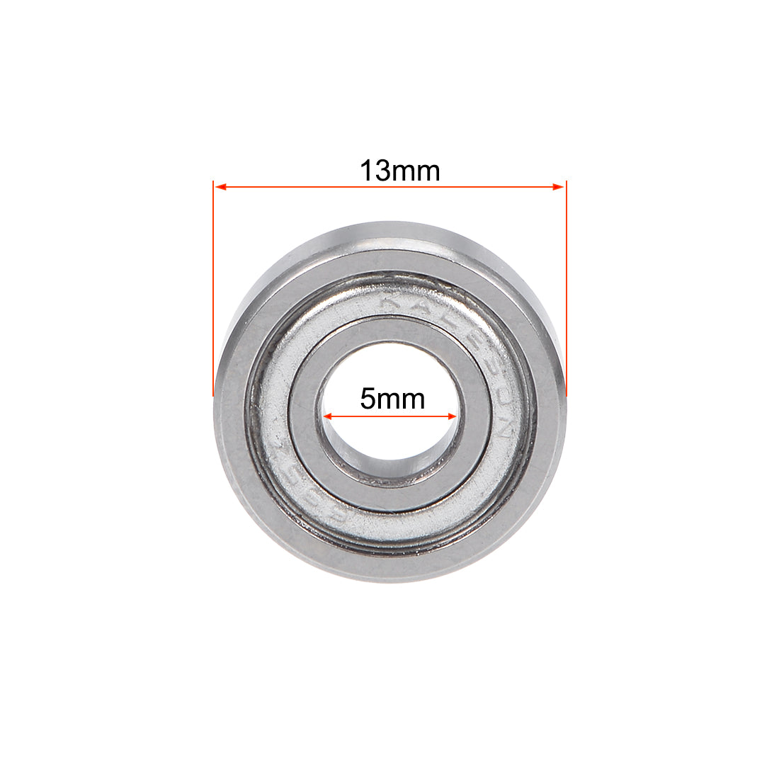 uxcell Uxcell Deep Groove Ball Bearings Metric Double Shielded Chrome Steel P0 Z1 Bearing