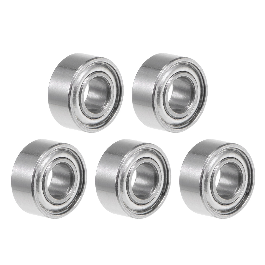 uxcell Uxcell Deep Groove Ball Bearings Metric Double Shielded Chrome Steel P0 Z1 Bearing