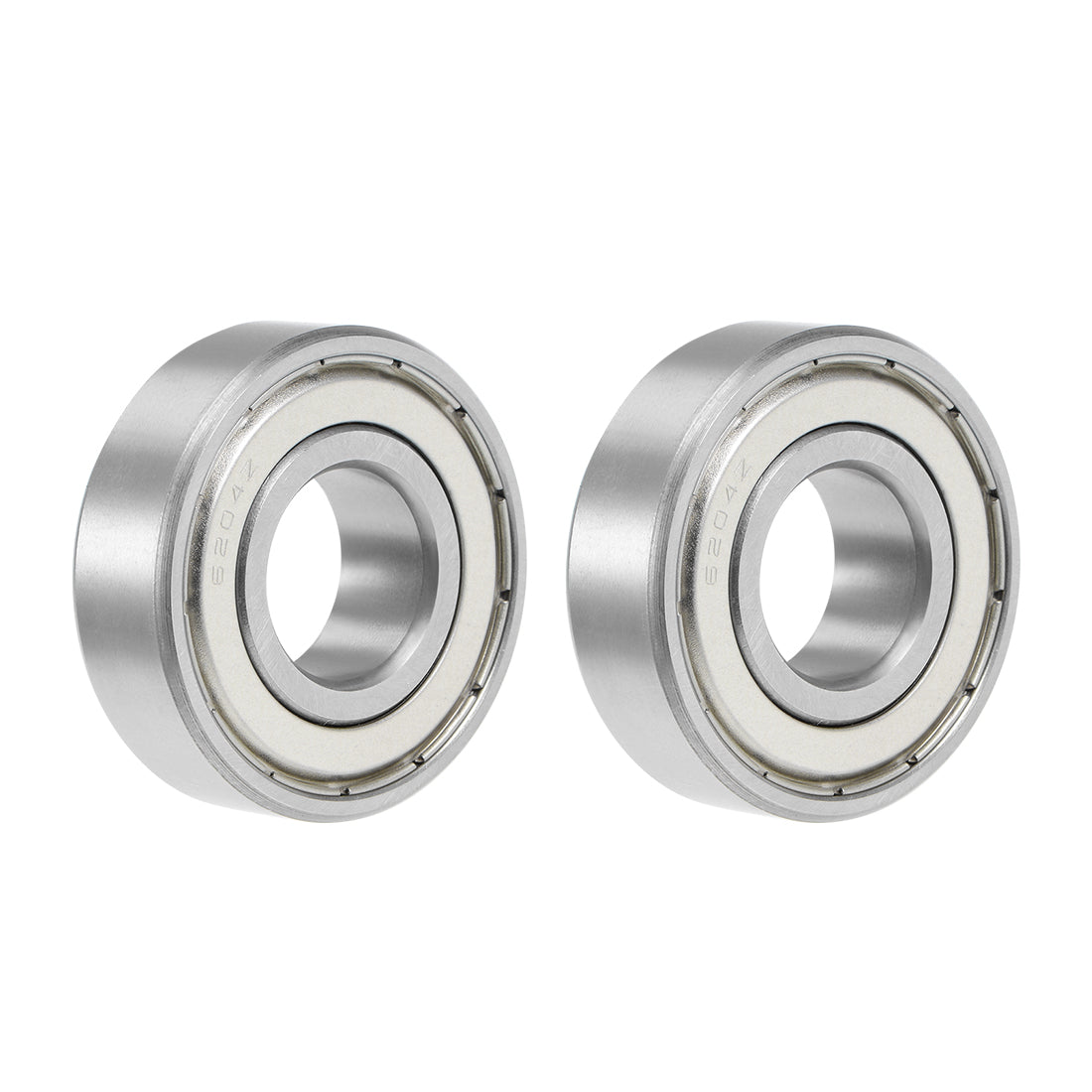 Harfington Deep Groove Ball Bearing Double Shielded Chrome Metric Bearings P0 Z1