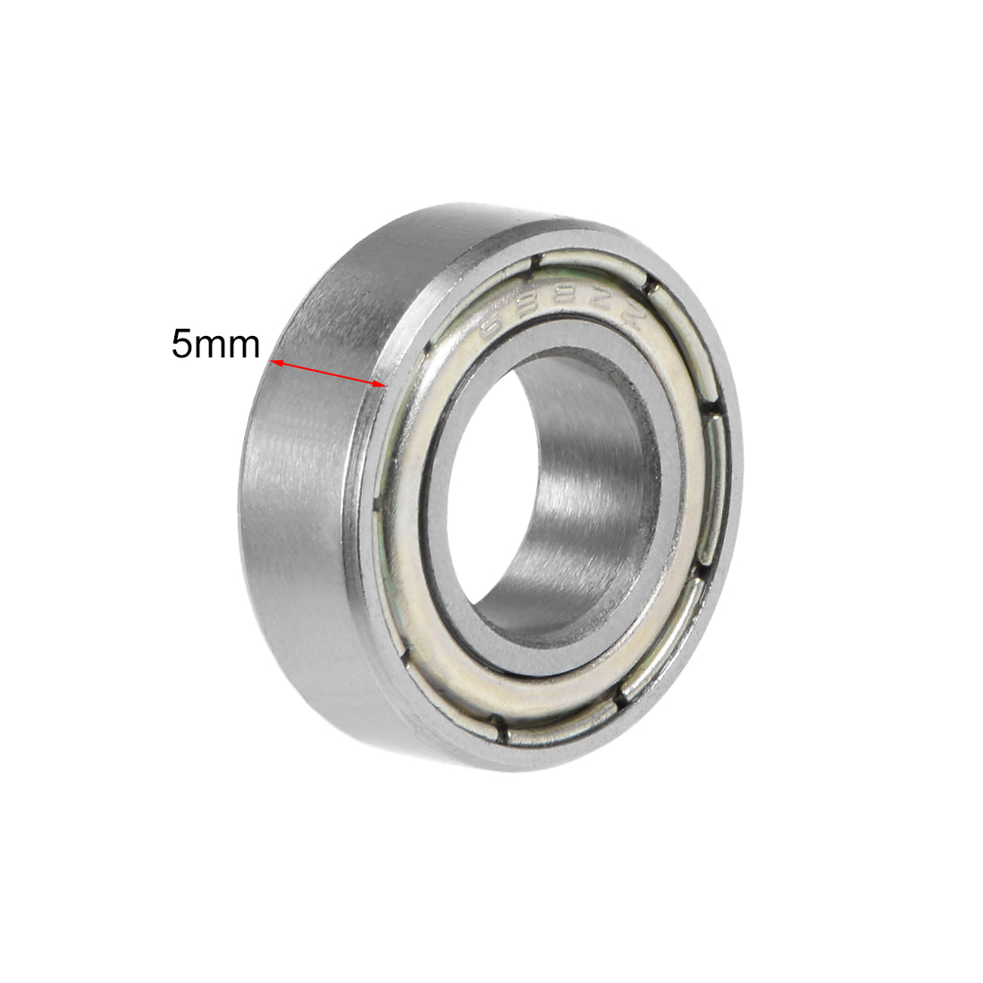 Harfington Deep Groove Ball Bearing Double Shielded Chrome Metric Bearings