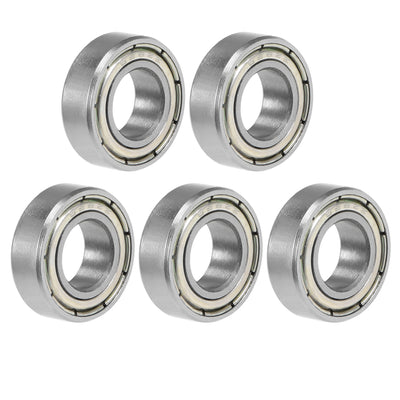 Harfington Deep Groove Ball Bearing Double Shielded Chrome Metric Bearings