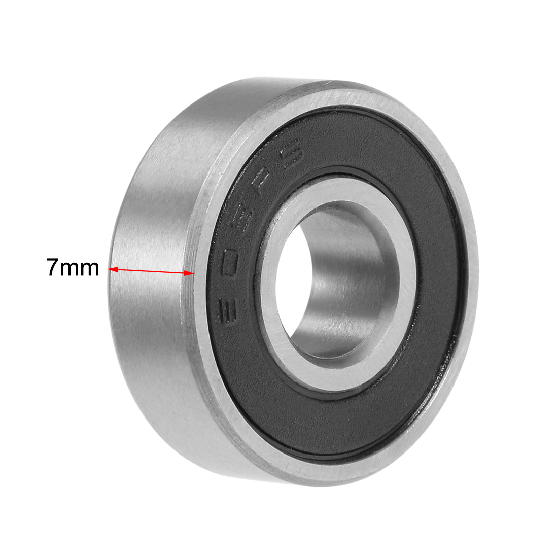 Harfington Deep Groove Ball Bearings Metric Double Sealed Chrome Steel Rollers
