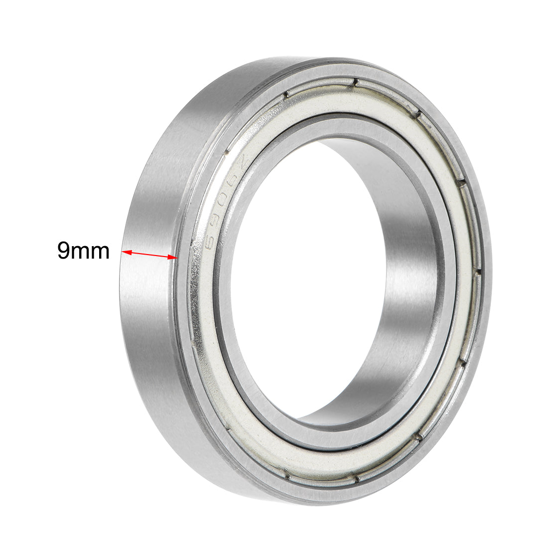 uxcell Uxcell Deep Groove Ball Bearings Metric Double Shielded Chrome Steel P0 Z1