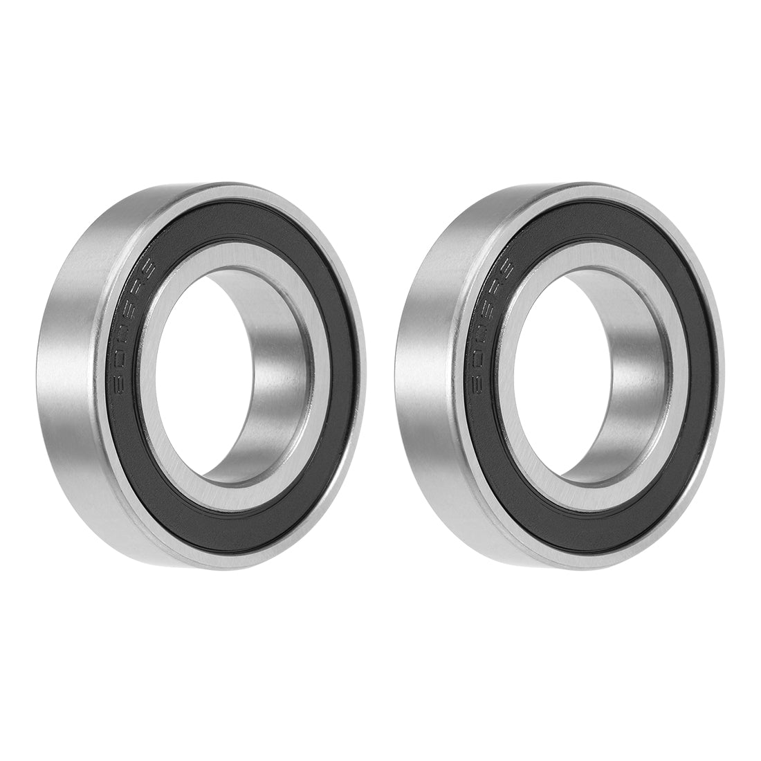 uxcell Uxcell Deep Groove Ball Bearing Double Seal Chrome Steel P0 Z1 Metric Bearings