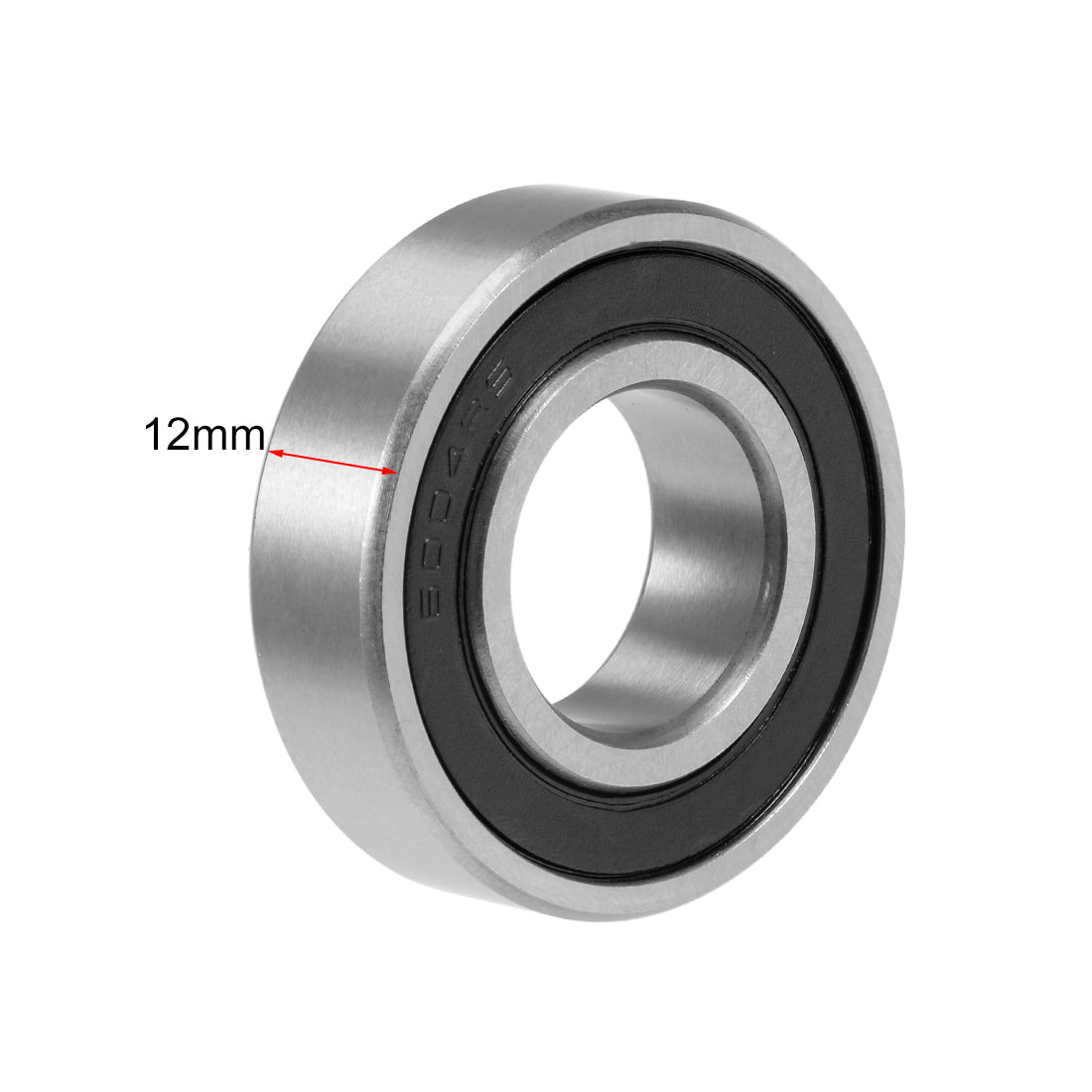 uxcell Uxcell Deep Groove Ball Bearings  Metric Double Sealed Chrome Steel ABEC1 Z1