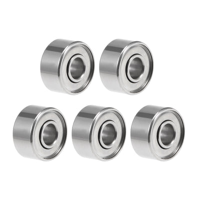 Harfington Uxcell Deep Groove Ball Bearings Metric Double Shielded Chrome Steel P0 Z1 Bearing