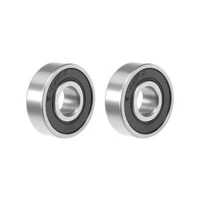 Harfington Deep Groove Ball Bearings Metric Double Sealed Chrome Steel Rollers